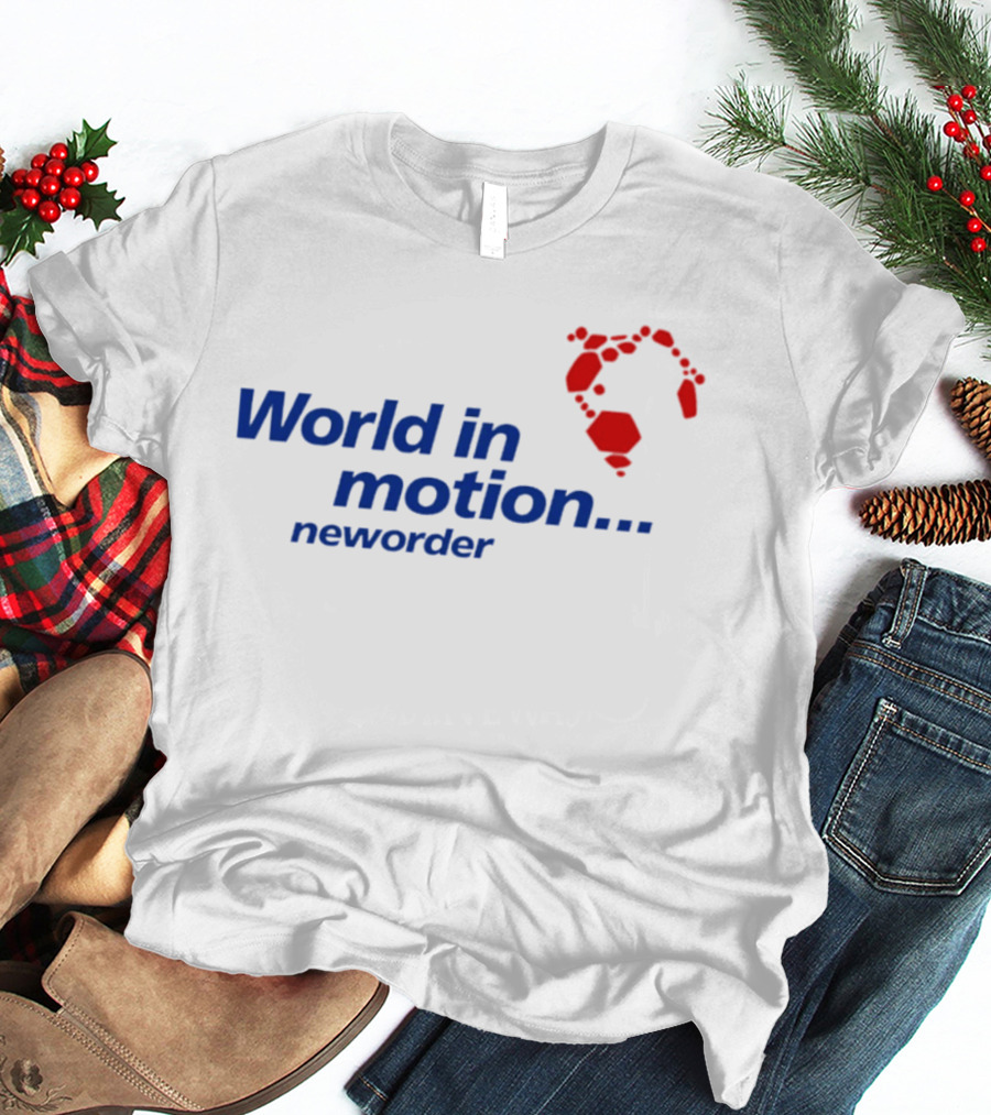 World In Motion New Order England Football T-Shirt