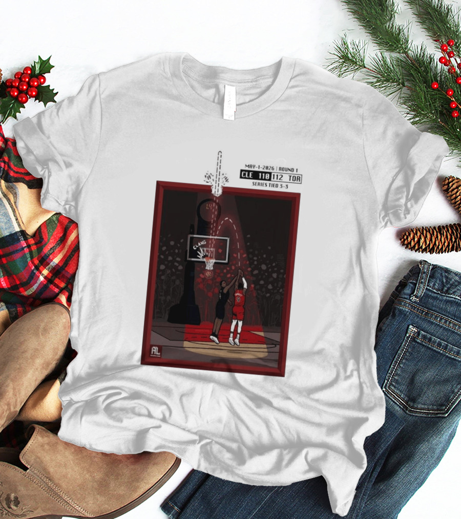 Clang May 1 2 2026 Round 1 Basketball Moment T-Shirt