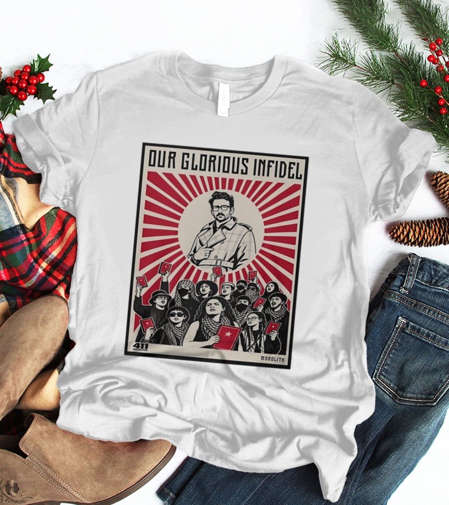 Onolith Collective Our Glorious Infidel 411 Monolith Red Star Revolution T-Shirt