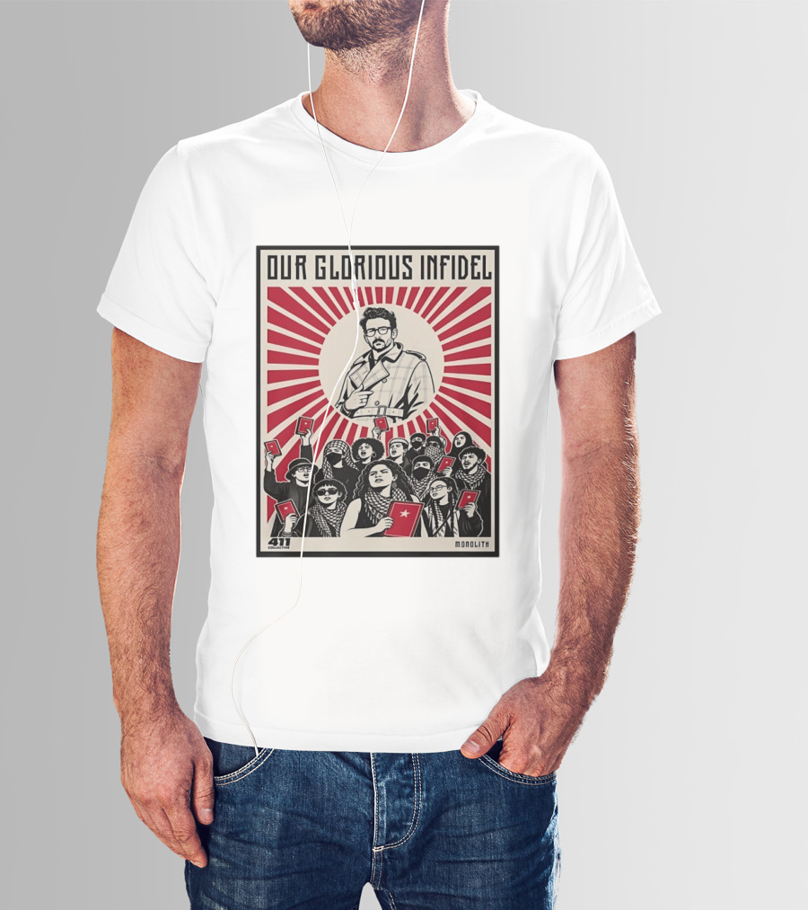 Onolith Collective Our Glorious Infidel 411 Monolith Red Star Revolution T-Shirt