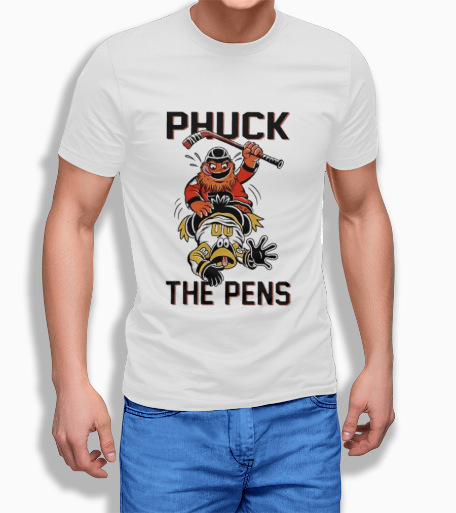 Phuck The Pens Philadelphia Flyers Rivalry Hockey T-Shirt