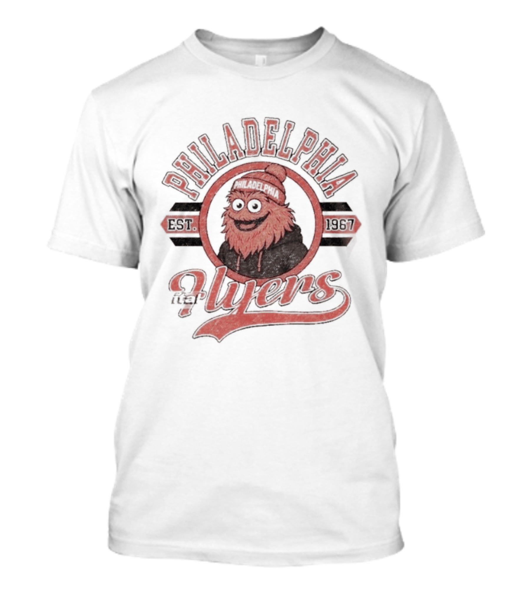 Gritty Philadelphia Flyers Hockey Est 1967 NHL T-Shirt