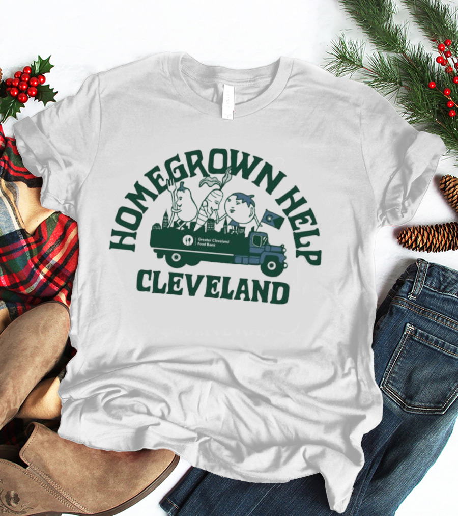 Homegrown Help Cleveland Truck Characters 2026 T-Shirt
