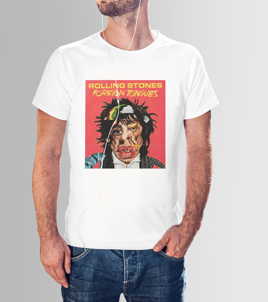 The Rolling Stones Foreign Tongues Album Cover Art 2026 T-Shirt