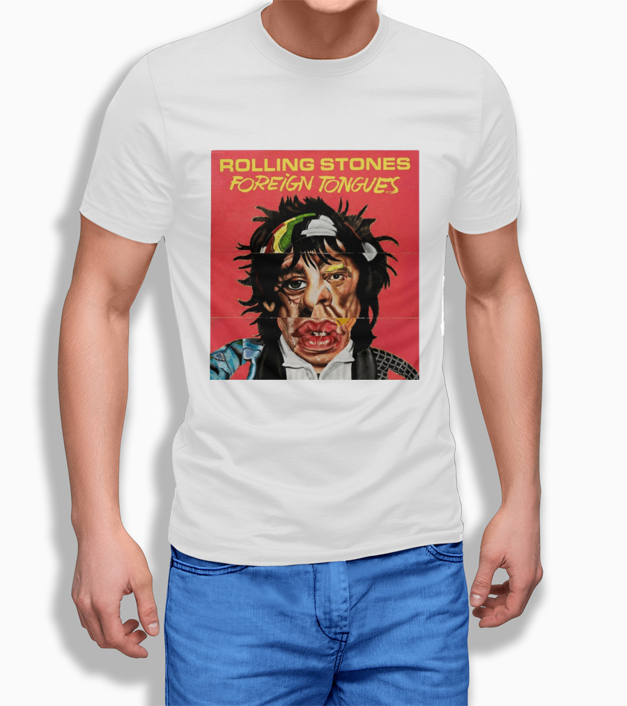 The Rolling Stones Foreign Tongues Album Cover Art 2026 T-Shirt