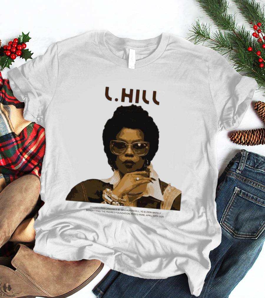 Ms Lauryn Concert Hill MLH Charity Dinner On The Diamond T-Shirt
