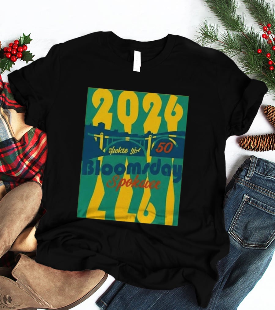 2026 Spokane Bloomsday 50th Race Hometown Pride Celebration T-Shirt