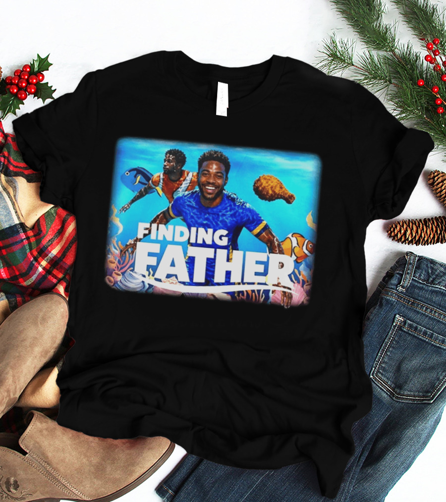 Finding Father Underwater Adventure With Fish And Coral T-Shirt