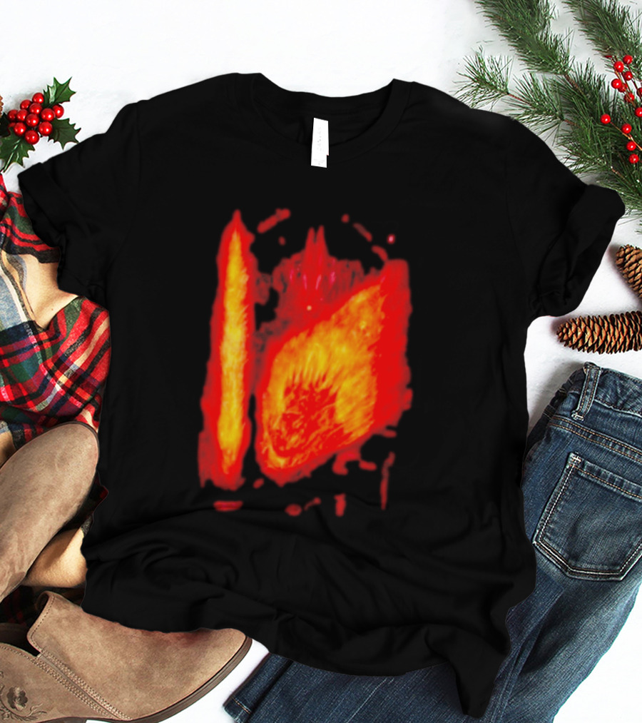 Flame Knight Fire Armor Blaze T-Shirt