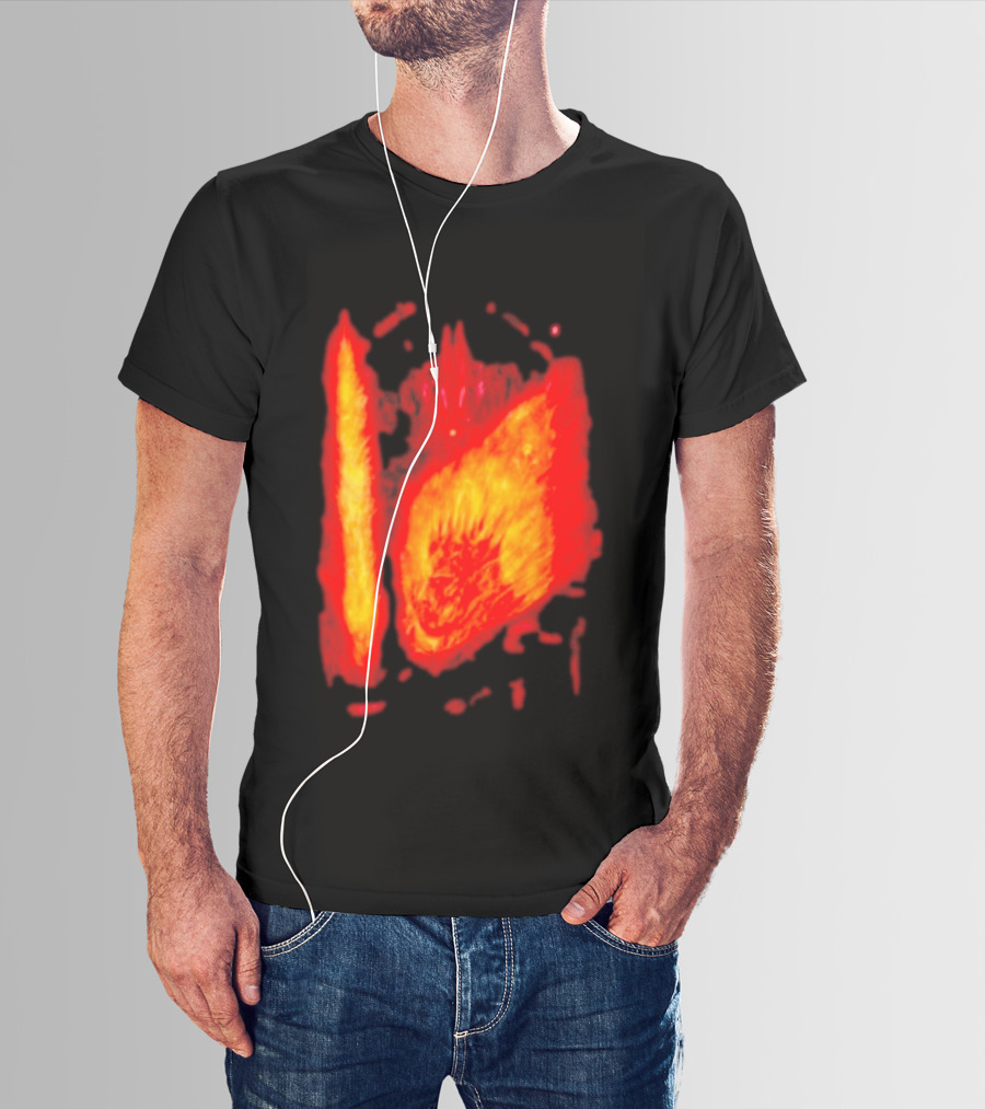 Flame Knight Fire Armor Blaze T-Shirt