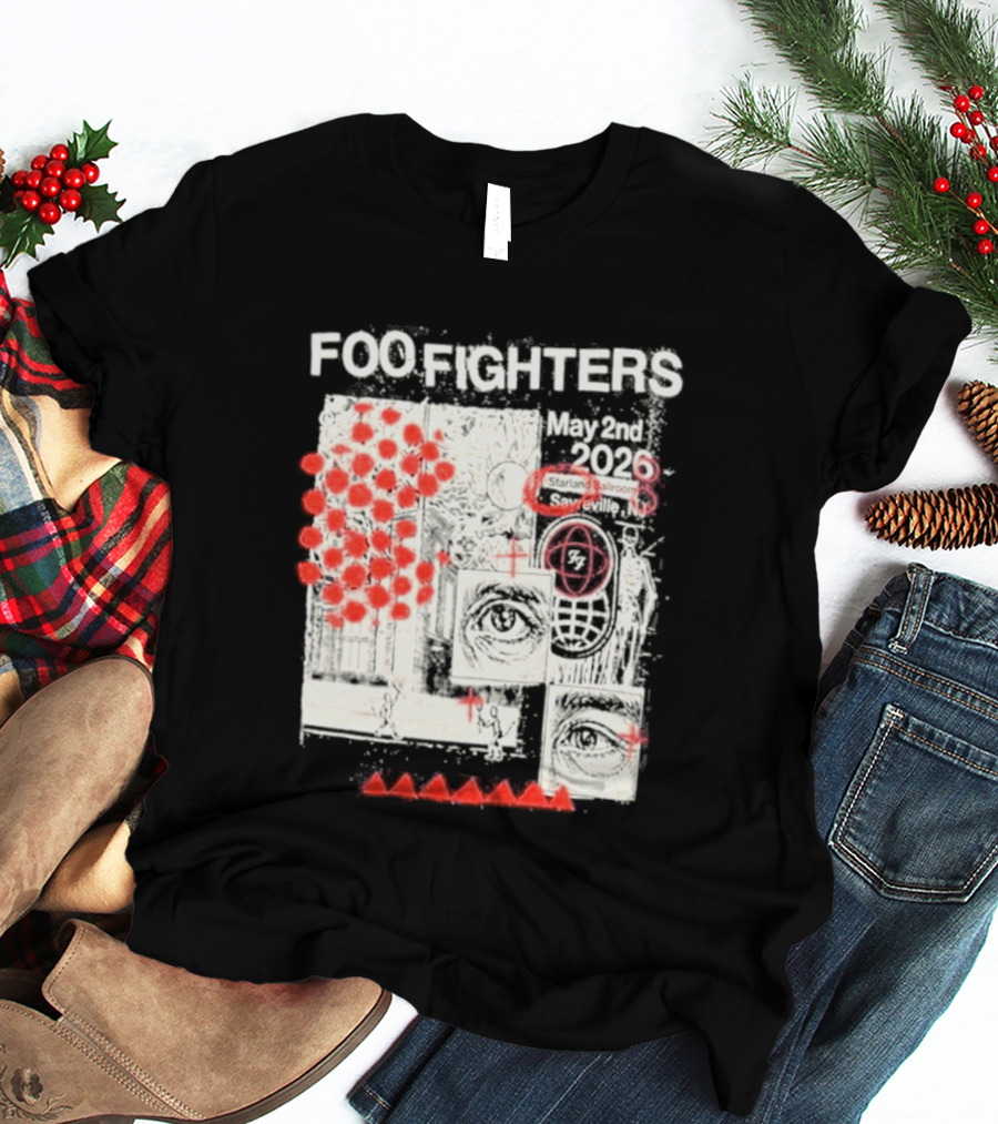 Foo Fighters Sayreville New Jersey 2026 Starland Ballroom May 2nd Your Favorite Toy T-Shirt