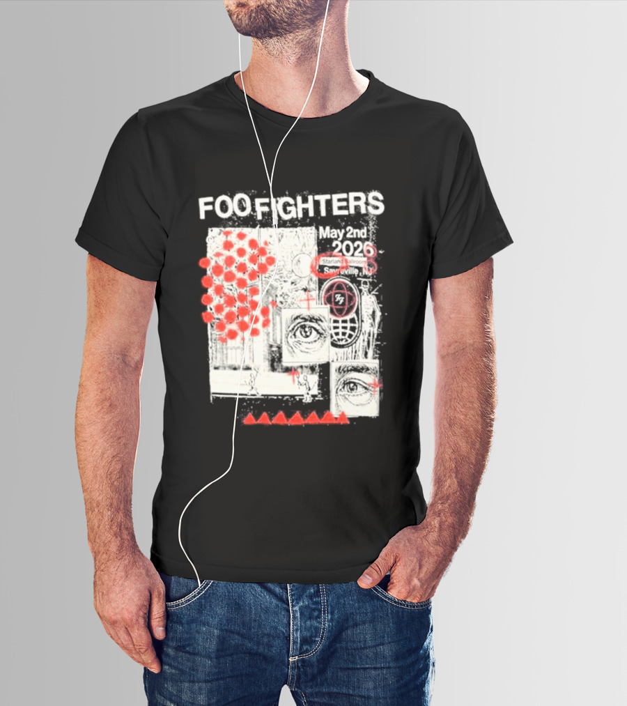 Foo Fighters Sayreville New Jersey 2026 Starland Ballroom May 2nd Your Favorite Toy T-Shirt