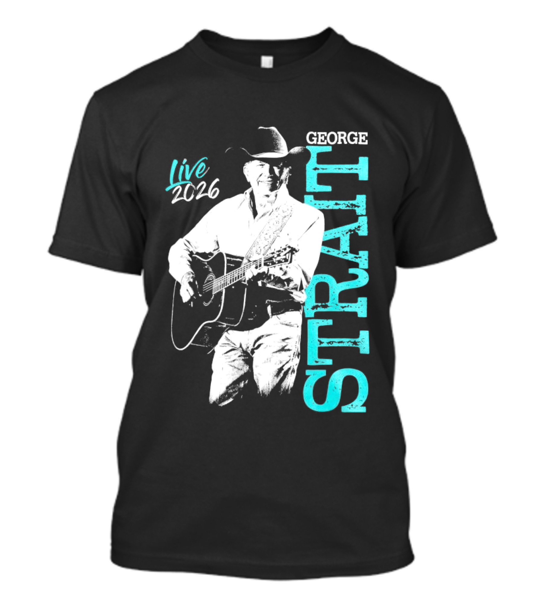 George Strait Live 2026 Death Valley Edition Black T-Shirt