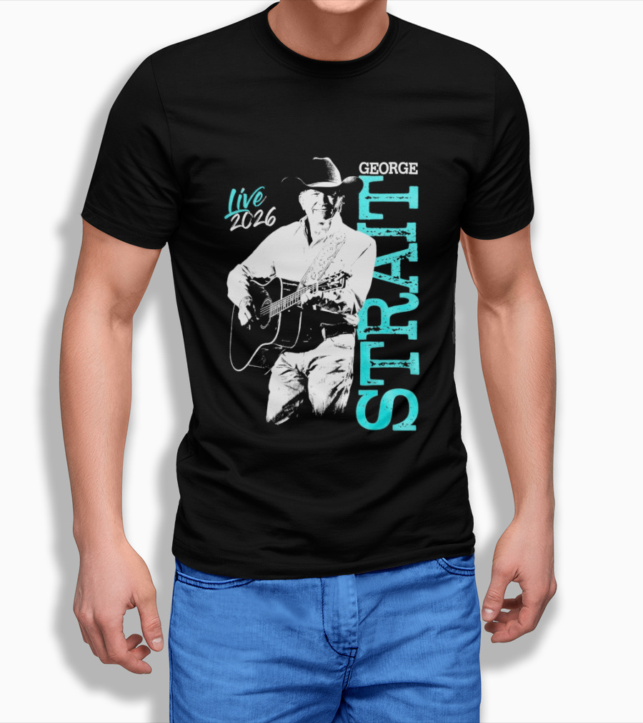 George Strait Live 2026 Death Valley Edition Black T-Shirt