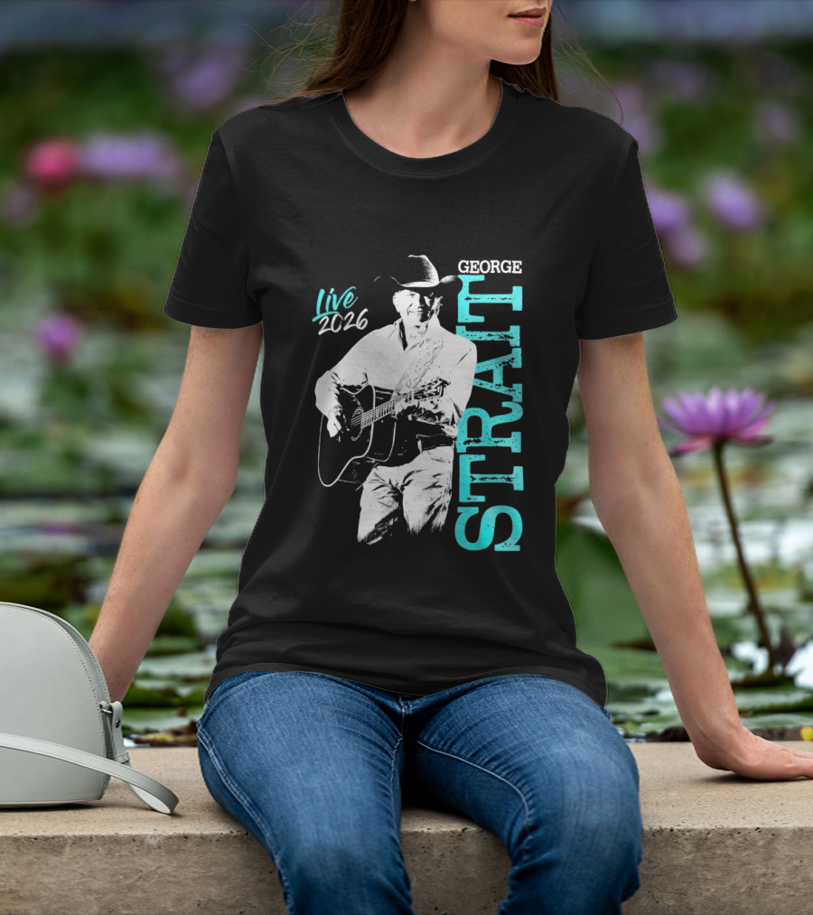 George Strait Live 2026 Death Valley Edition Black T-Shirt