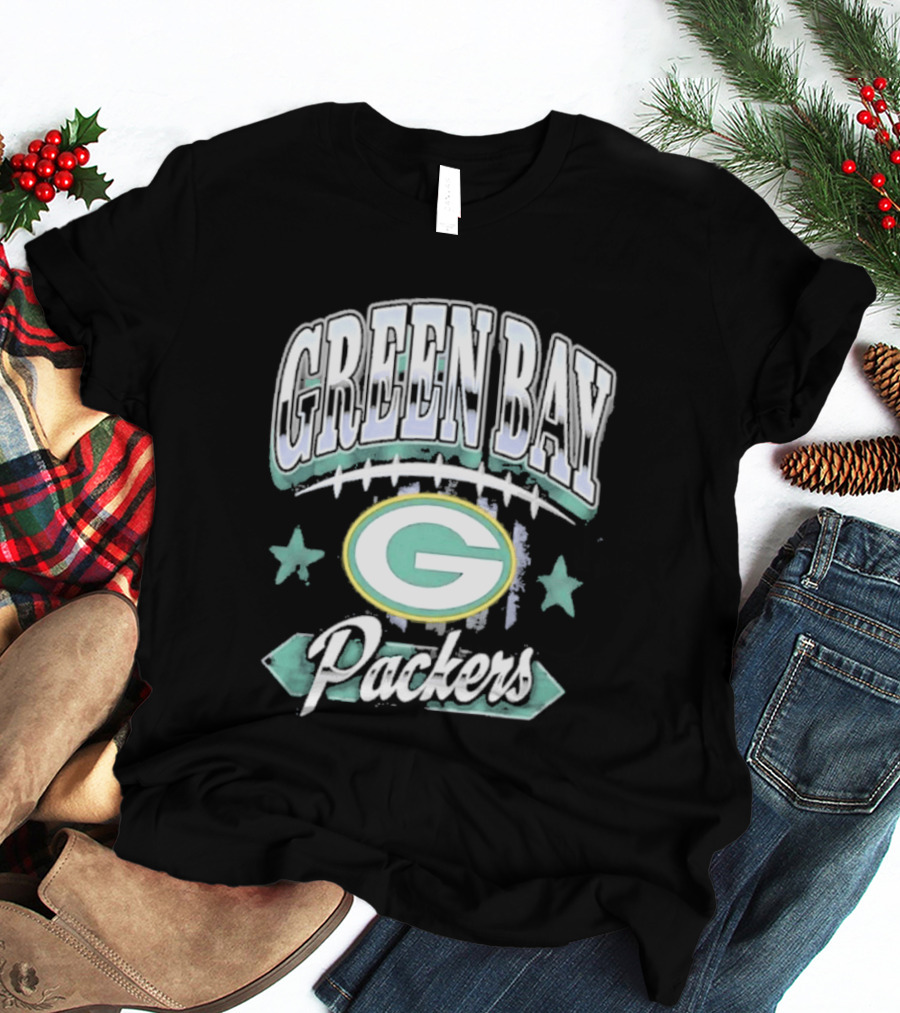 Green Bay Packers Americana 2026 Edition With Stars And Classic Team T-Shirt