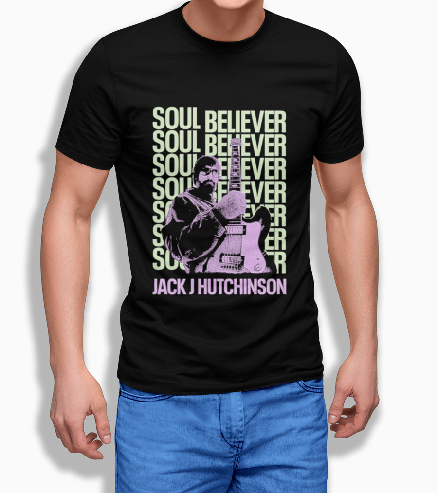 Jack J Hutchinson Soul Believer Guitar Artistry T-Shirt