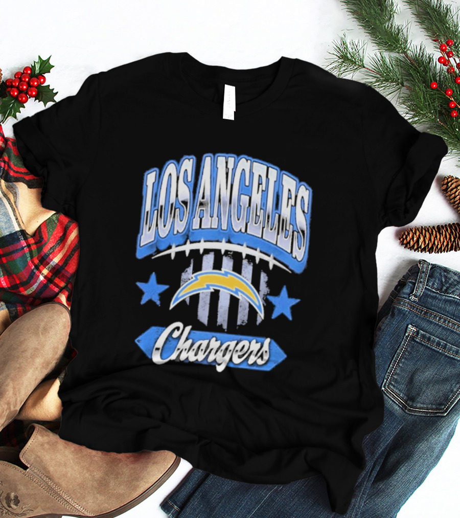 Los Angeles Chargers Americana Stars And Stripes 2026 T-Shirt