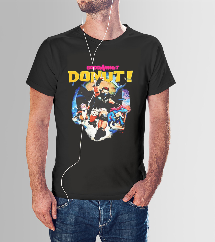 Goddamnit Donut Mongo Dungeon Crawler Carl Adventure T-Shirt