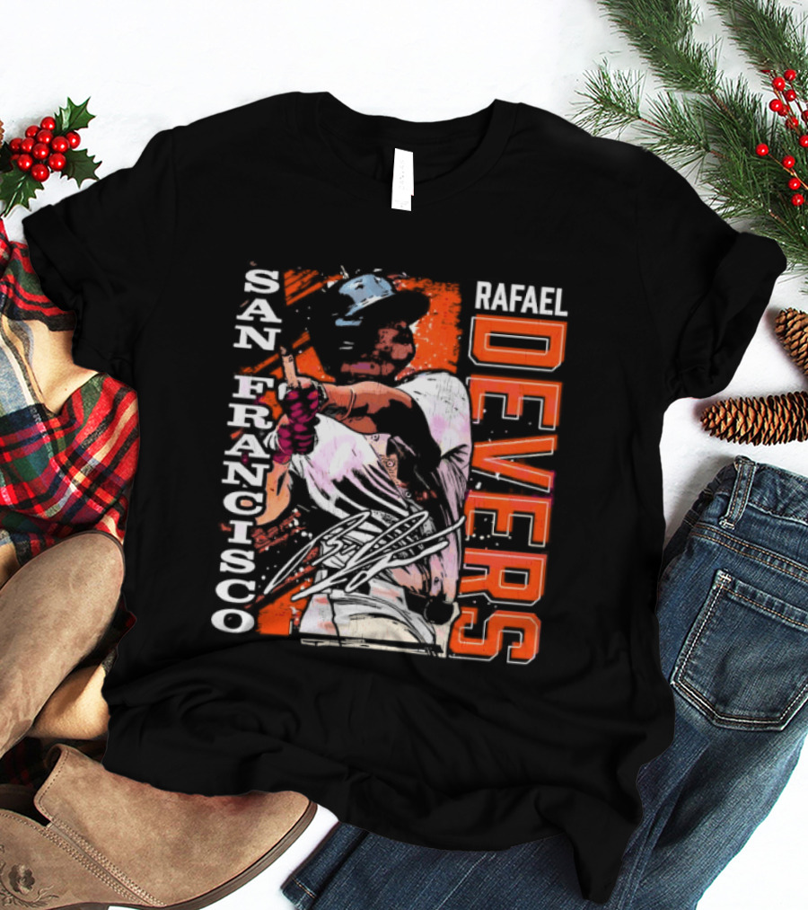 Rafael Devers San Francisco Baseball T-Shirt