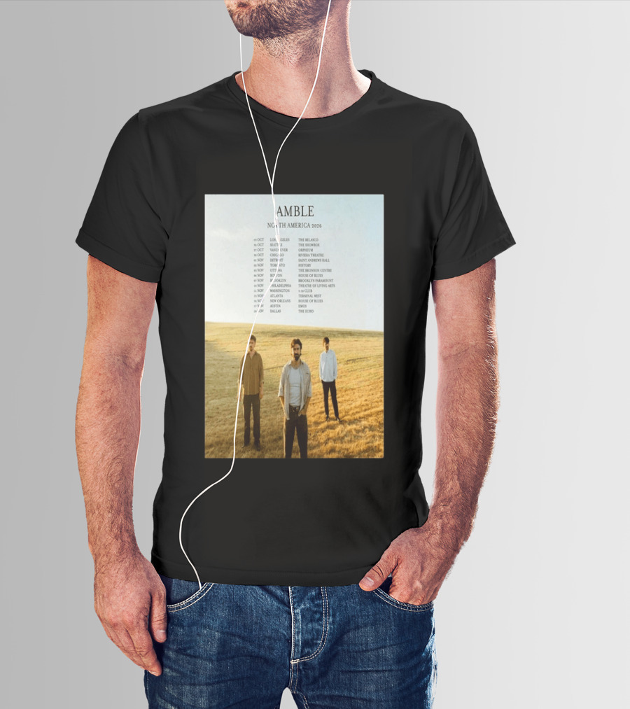 Amble Fall Tour 2026 T-Shirt