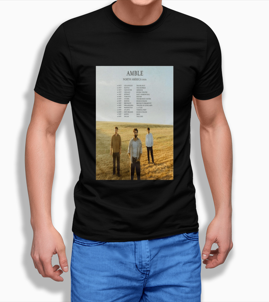 Amble Fall Tour 2026 T-Shirt