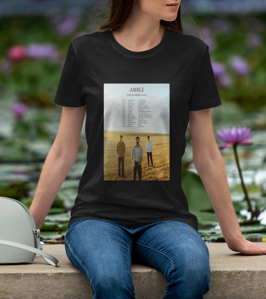 Amble Fall Tour 2026 T-Shirt