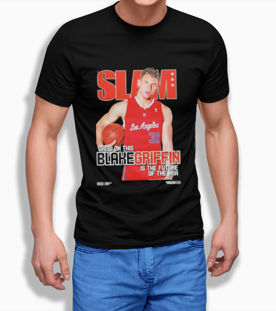 SLAM Los Angeles Clippers Blake Griffin Chew On This Is The Future Of The NBA T-Shirt