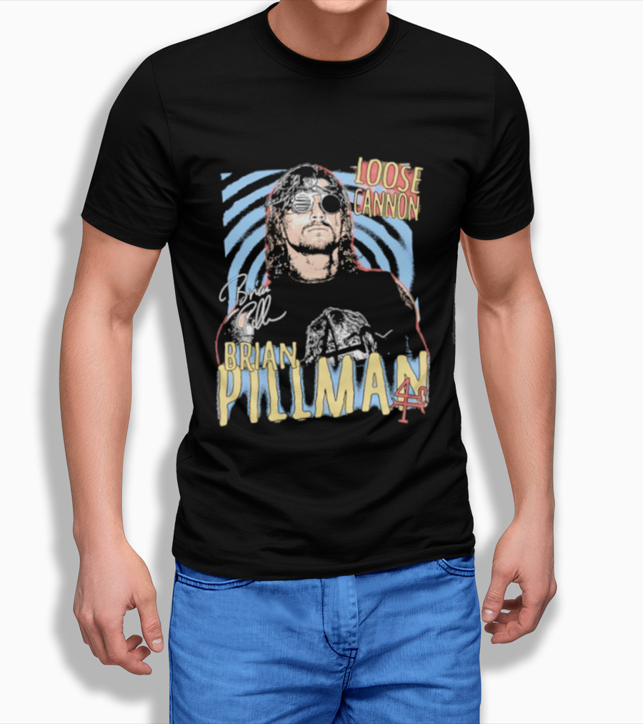 Brian Pillman Loose Cannon 4 Ever T-Shirt