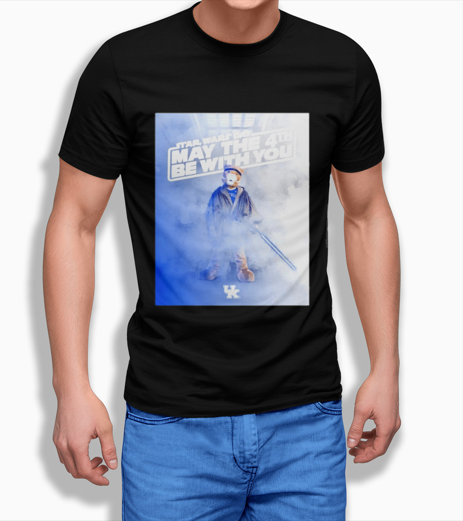 Star Wars Day May The 4th Be With You Kentucky Wildcats T-Shirt