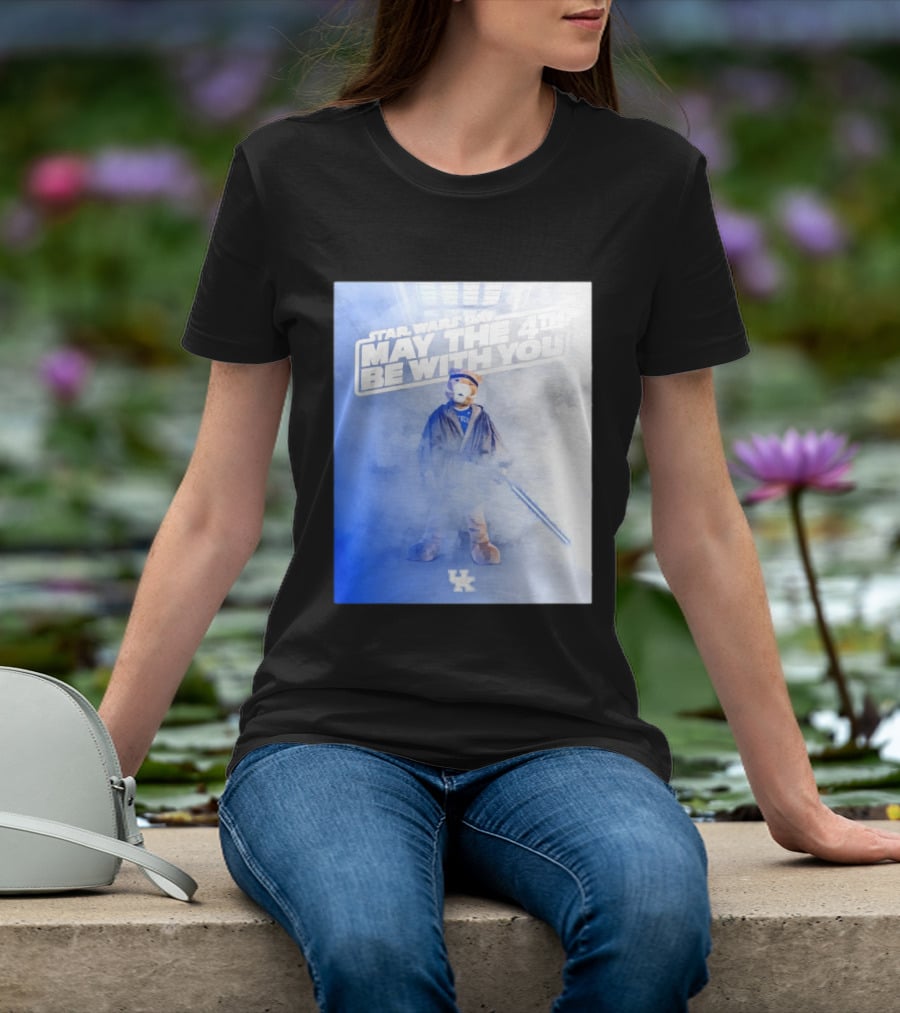 Star Wars Day May The 4th Be With You Kentucky Wildcats T-Shirt