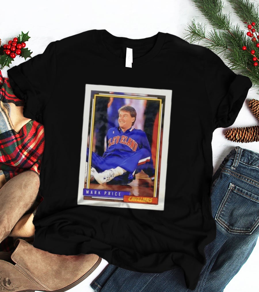 Cleveland Cavaliers Mark Price 1992 Basketball Trading Card Classic Moment T-Shirt