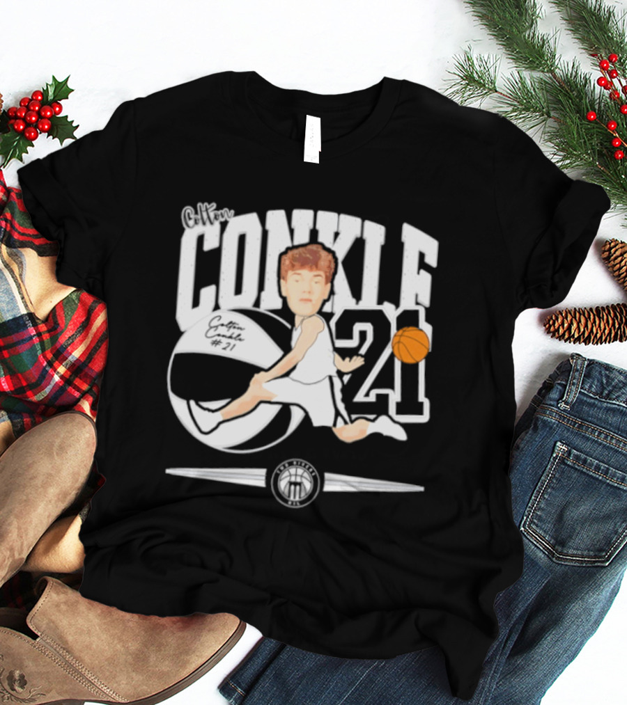 Colton Conkle 21 Basketball 2025 Marietta College T-Shirt