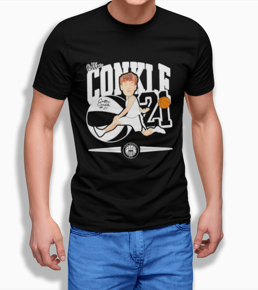 Colton Conkle 21 Basketball 2025 Marietta College T-Shirt