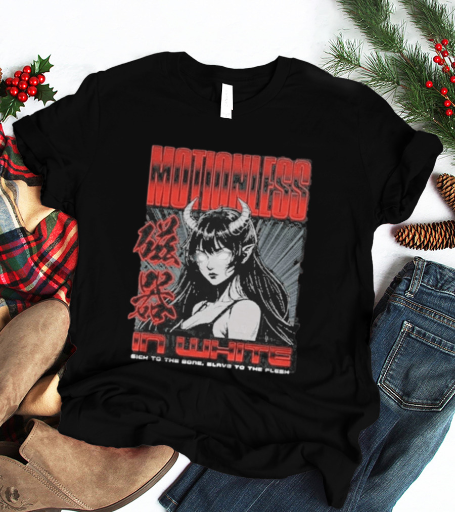 Motionless In White Rich To The Bone Slave To The Flesh Tour 2026 T-Shirt