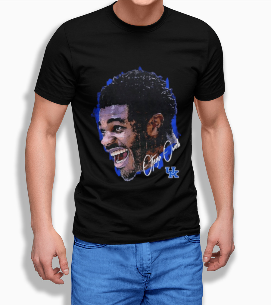 NCAA Men's Basketball Kentucky Wildcats Otega Oweh UK Basketball Fan Gear T-Shirt