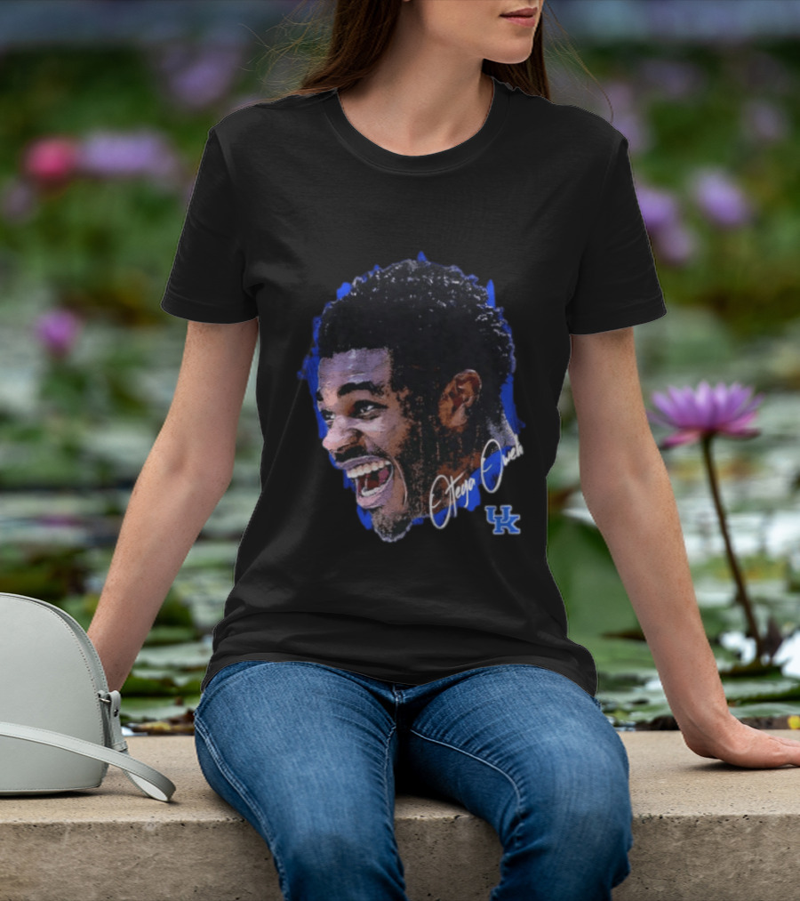 NCAA Men's Basketball Kentucky Wildcats Otega Oweh UK Basketball Fan Gear T-Shirt