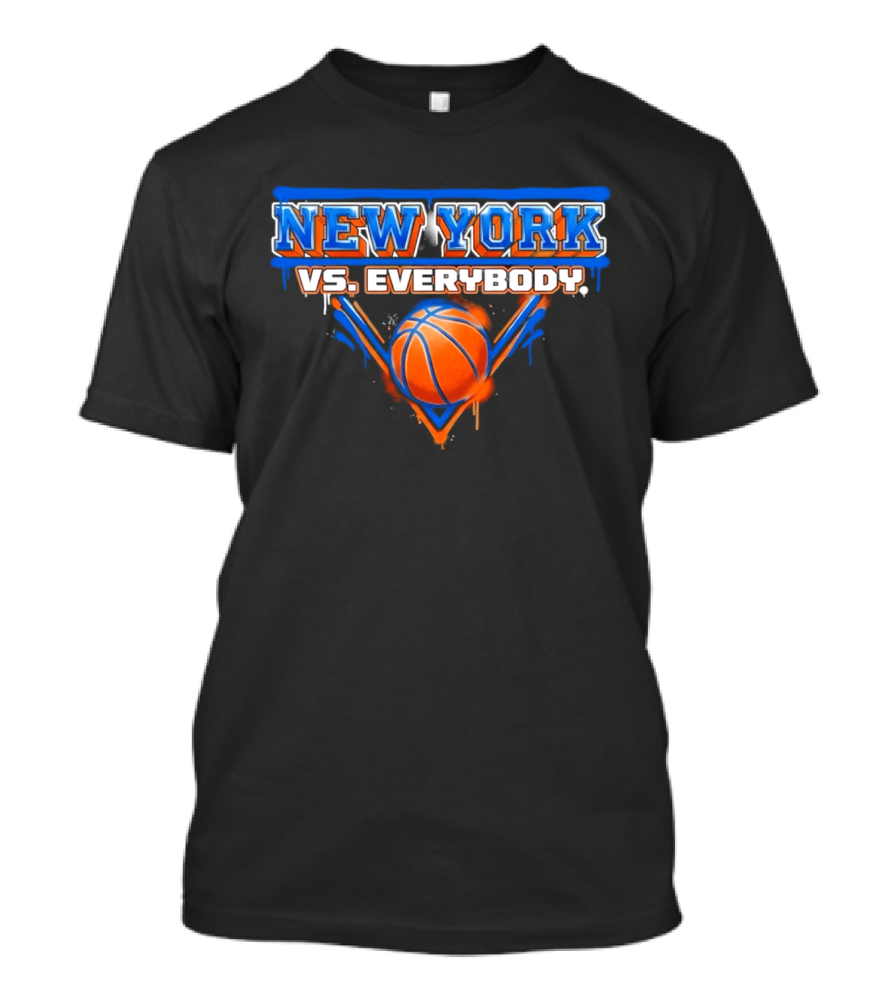New York Vs Everybody Knicks Basketball NBA 2026 T-Shirt