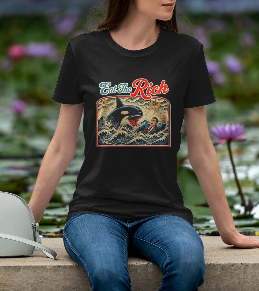 Eat The Rich Orca Billionaire T-Shirt