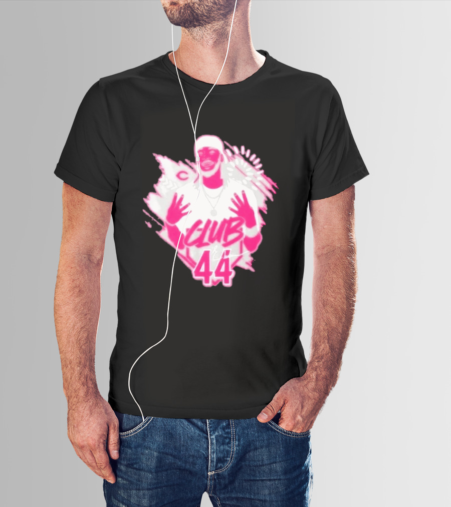Elly De La Cruz Club 44 Pink Cincinnati Baseball T-Shirt