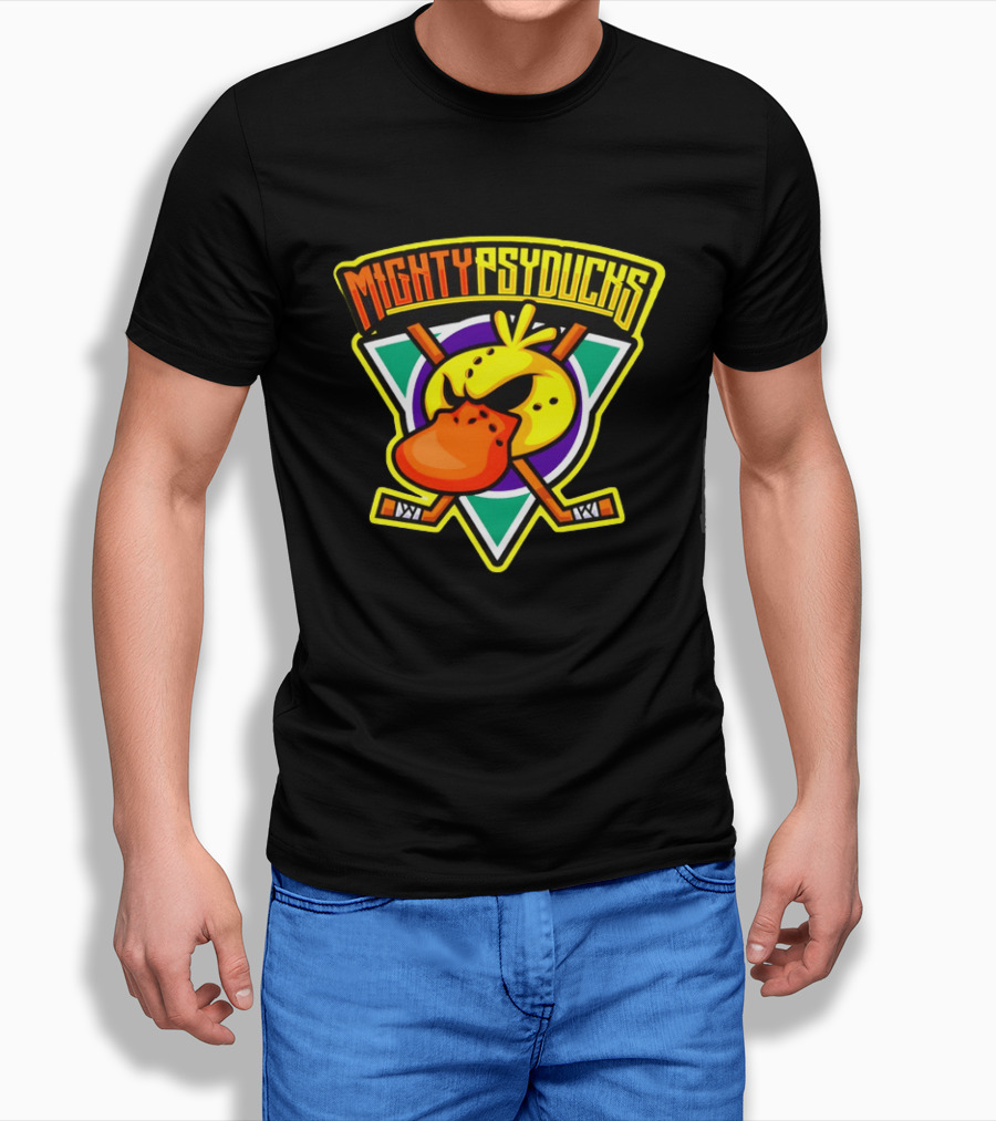 Mighty Psyducks Pokémon Hockey NHL 2026 T-Shirt