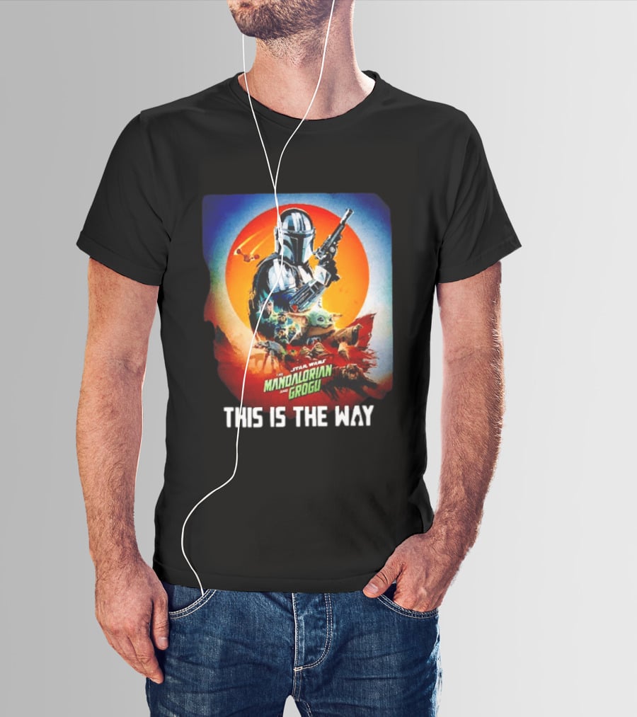 Star Wars Mandalorian Grogu This Is The Way T-Shirt