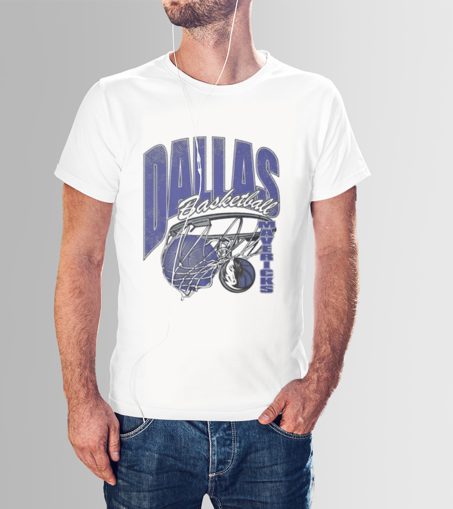 2026 Dallas Mavericks Basketball Swish T-Shirt
