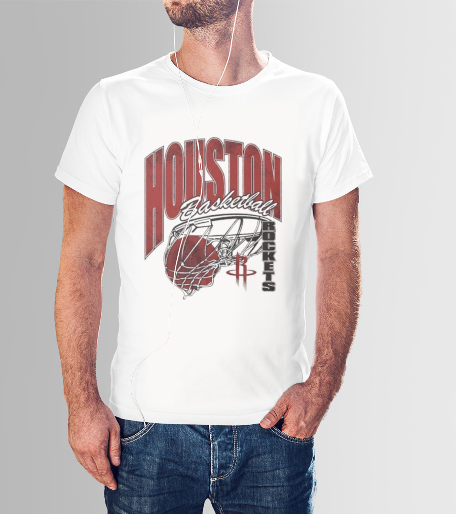 Houston Rockets Basketball Swish 2026 T-Shirt