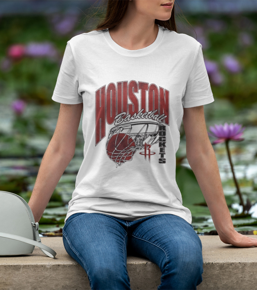 Houston Rockets Basketball Swish 2026 T-Shirt