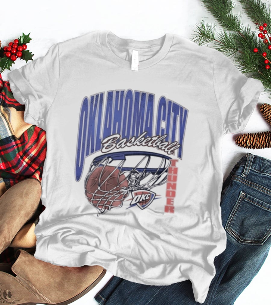 Oklahoma City Basketball Swish 2026 T-Shirt