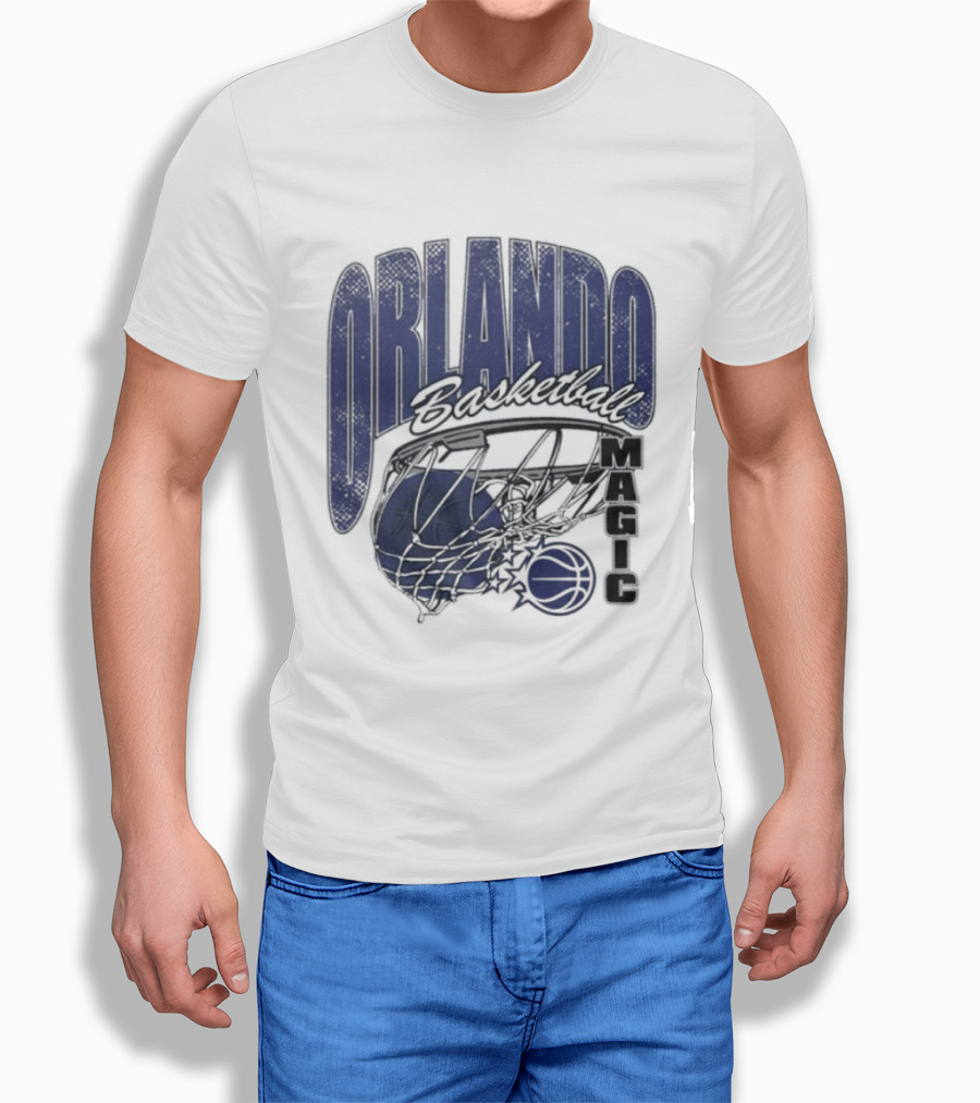 2026 Orlando Magic Basketball Script Swish T-Shirt