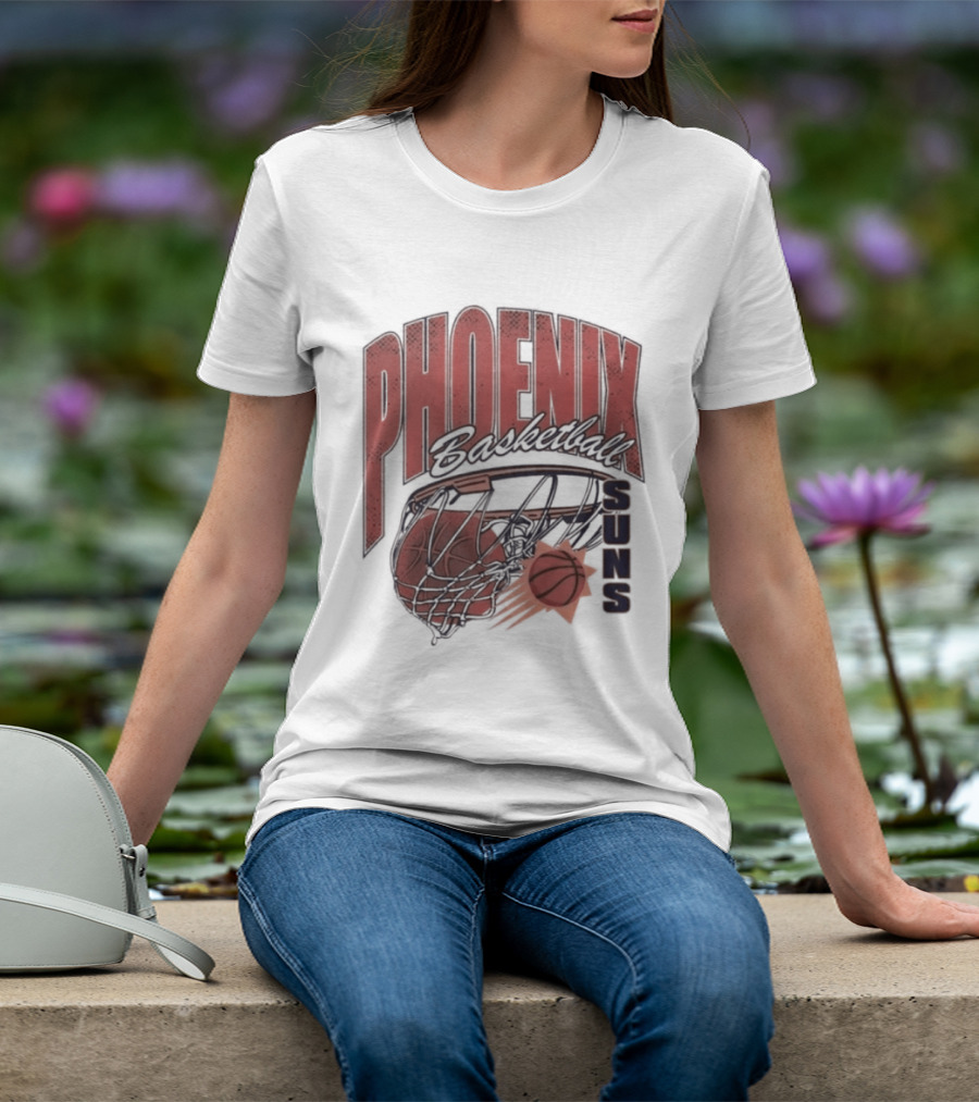 Phoenix Suns Basketball 2026 Swish Script T-Shirt