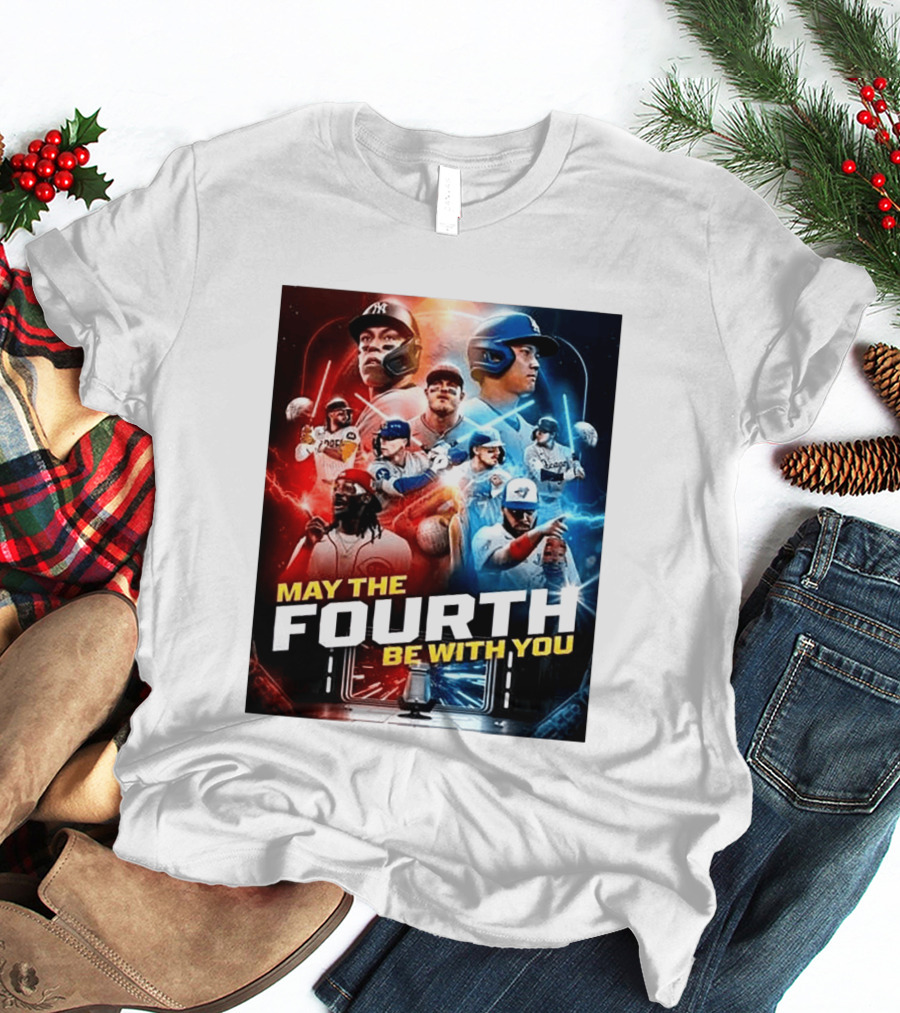 May The Fourth Be With You MLB Star Wars Day 2026 Celebration T-Shirt