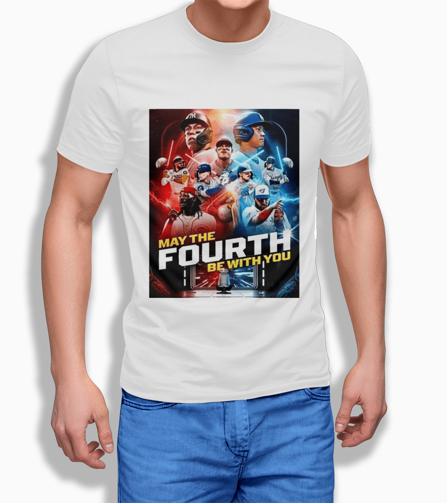 May The Fourth Be With You MLB Star Wars Day 2026 Celebration T-Shirt
